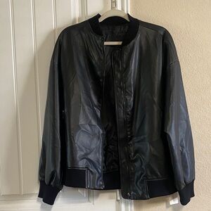 NWT- Commense faux leather Jacket- Sz S